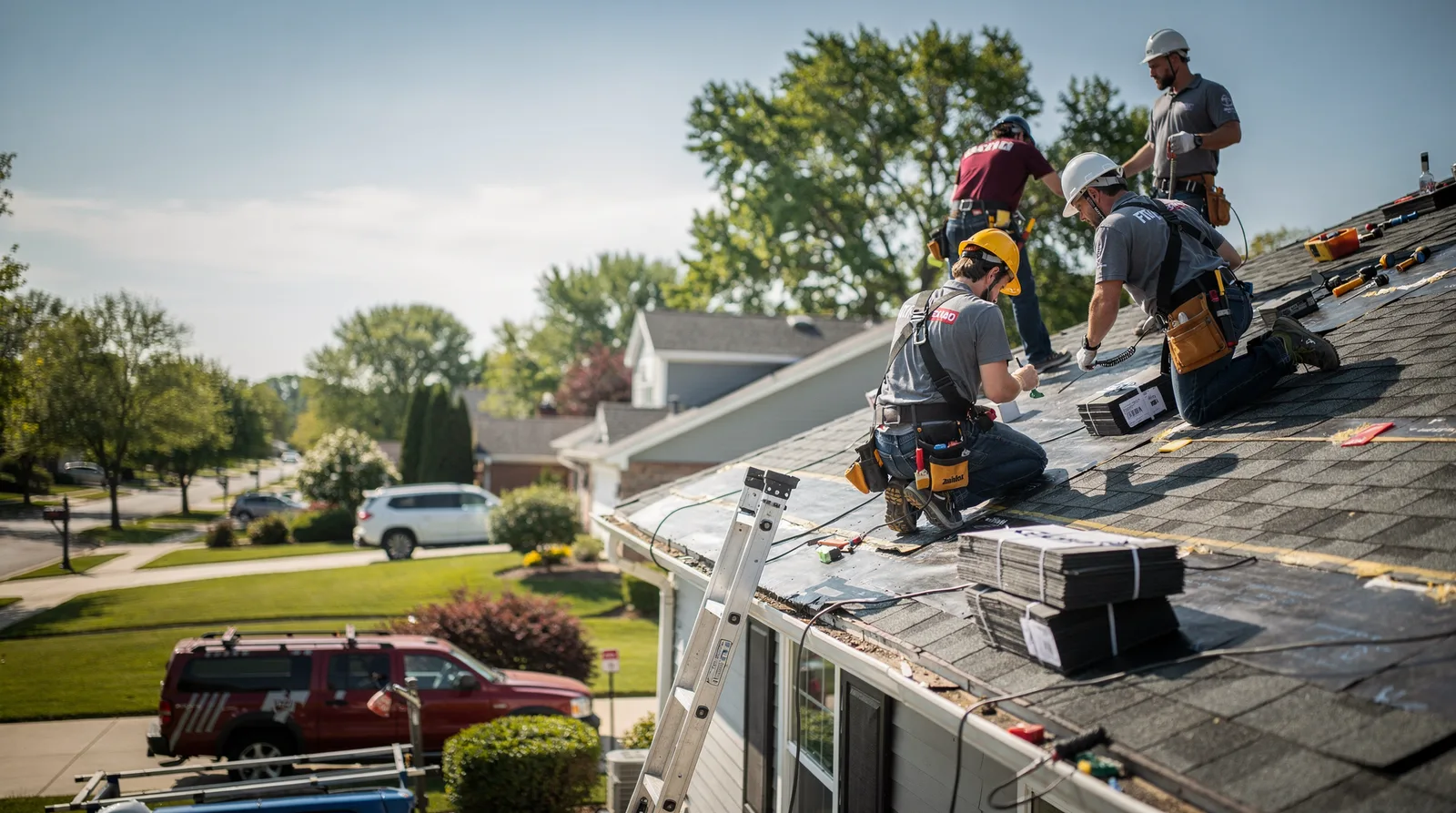 Roof Repair in Roseville, IL around you